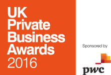 Private business awards logo